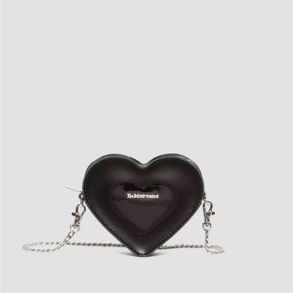 Dr. Martens Black Heart Mini Bag